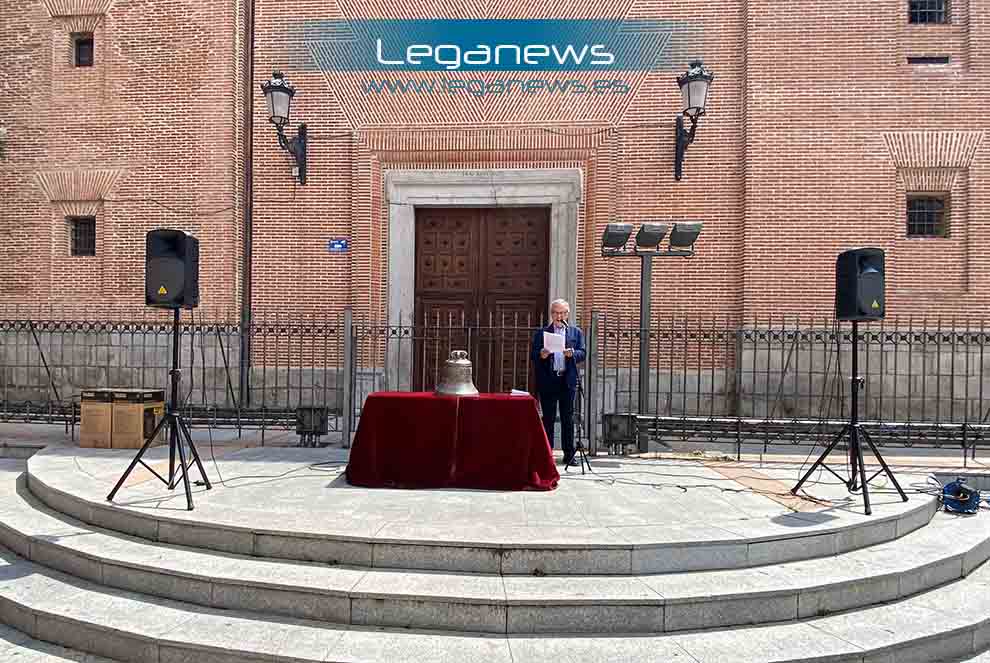 LA FUNDACION JUAN MUÑOZ REGALA A LOS VECINOS UNA “BIBLIOTECA» DE TOQUES DE CAMPANA EN LEGANÉS DENTRO DE LOS ACTOS DE IV CENTENARIO DE LA MUERTE DE JUAN MUÑOZ Y PONTES.