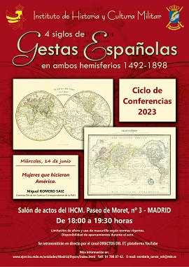 CONFERENCIA SOBRE «MUJERES QUE HICIERON AMÉRICA»