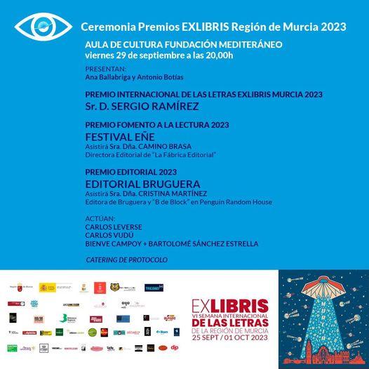 CEREMONIA PREMIOS EXLIBRIS REGIÓN DE MURCIA 2023