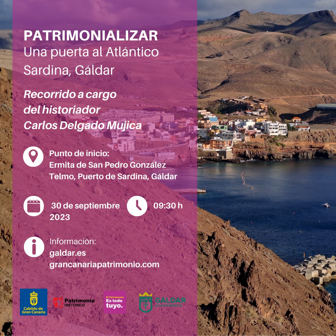 PATRIMONIO HISTÓRICO OFRECE UN RECORRIDO POR EL PUERTO DE SARDINA (CABILDO DE GRAN CANARIA)