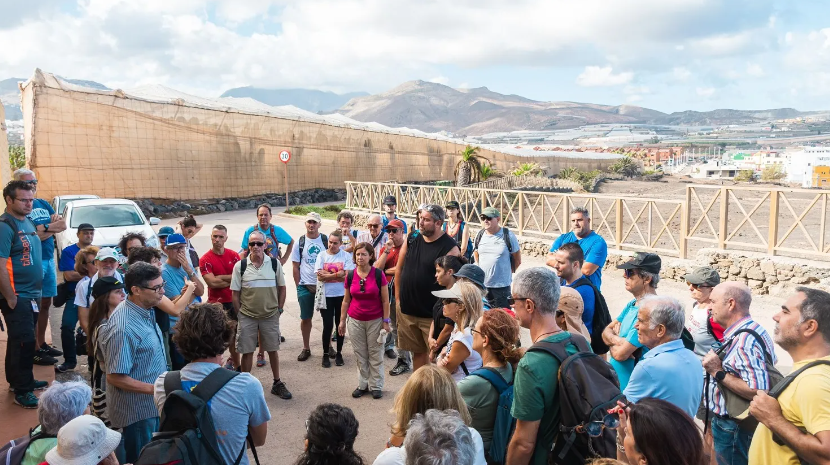 CABILDO DE LA HISTORIA Y LOS SONDEOS EN EL YACIMIENTO DE LA GUANCHA CON VISITAS GUIADAS