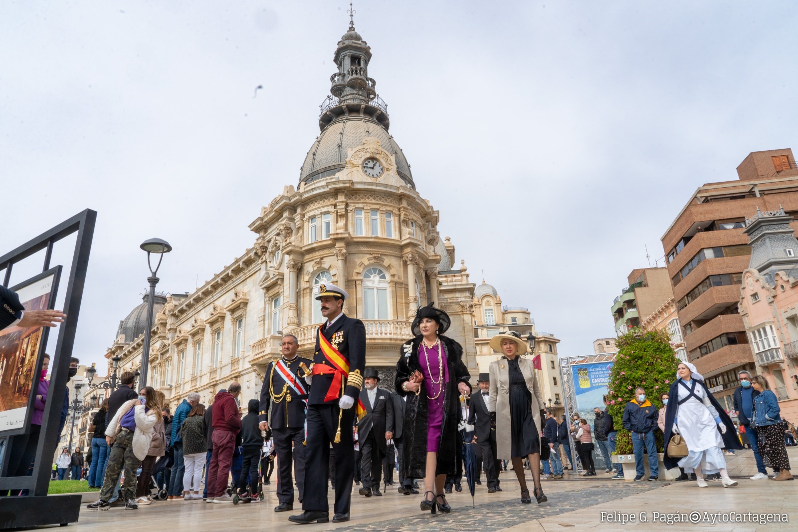 EL REY ALFONSO XIII VOLVERÁ A VISITAR HÉROES DE CAVITE EN CARTAGENA EL PRÓXIMO 11 DE NOVIEMBRE