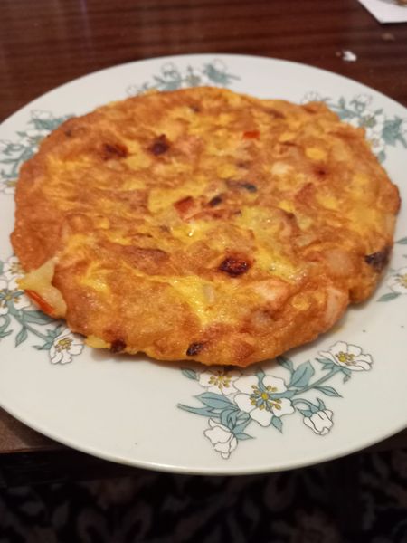 LES HISTORIES DE FIDALGO-UNA TORTILLA DE PULPO CON RECUERDO DE PADRON (La Coruña-Galicia)