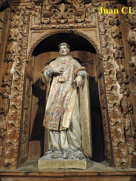 SALUDO FUENTEPIÑELANO.BOLEANO 3786. EL RETABLO DE LA COLEGIATA DE SANTA MARÍA LA MAYOR DE LA VILLA DE BOLEA