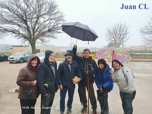 SALUDO FUENTEPIÑELANO-BOLEANO 3826- CAMINATA EN LA FLOR DEL ALMENDRO