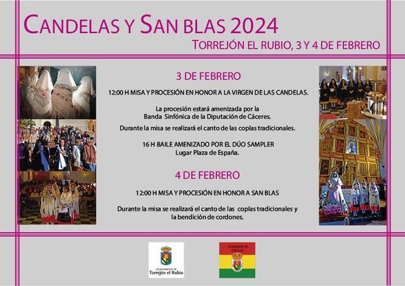 CANDELAS Y SAN BLÁS 2024