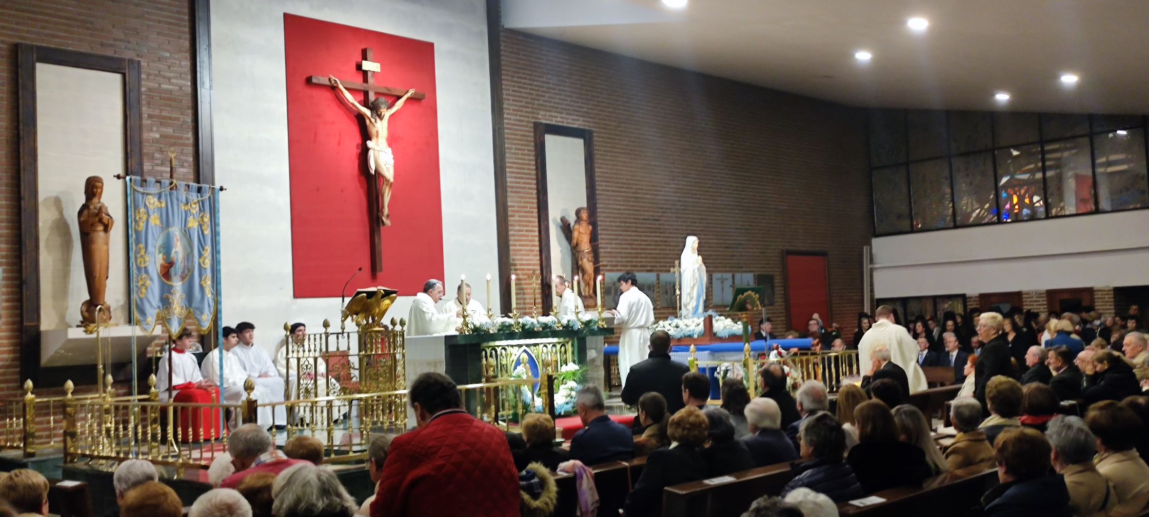 CELEBRACIÓN DE LA FESTIVIDAD DE NUESTRA SEÑORA DE LOURDES.