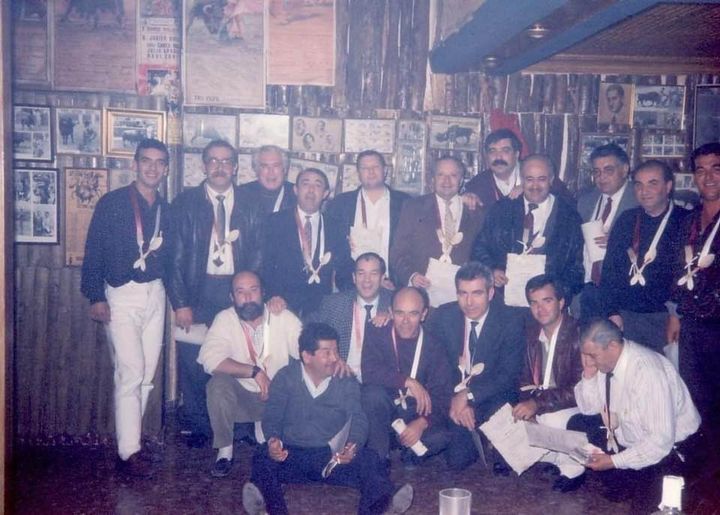 CELEBRANDO EL 34 ANVERSARIO DE LA ORDEN DE LA CUCHARA DE PALO PRIMER CAPITULO ORDINARIO CELEBRADO EL 10/03/1990