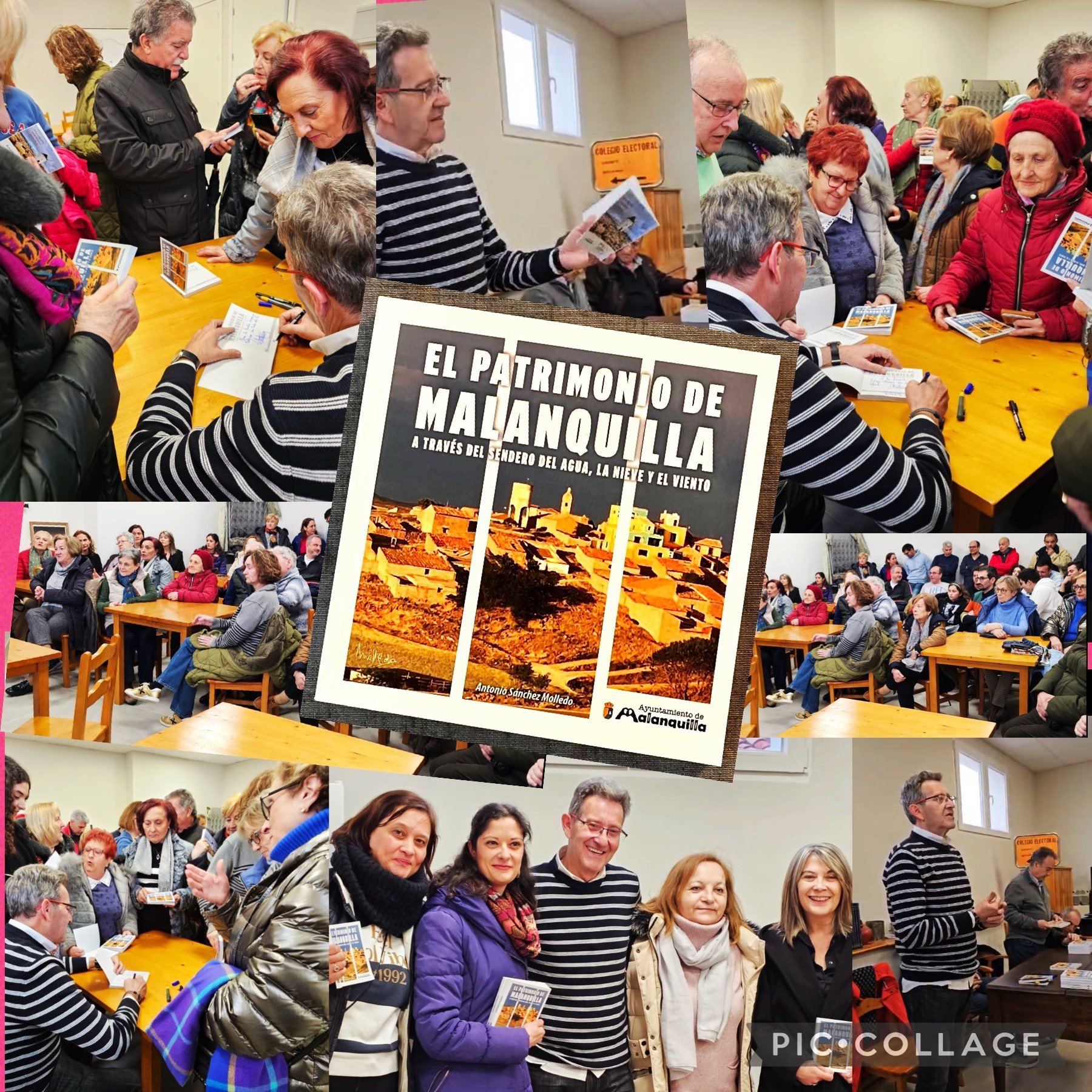 PRESENTADO EL LIBRO «EL PATRIMONIO DE MALANQUILLA» (ZARAGOZA) .GRACIAS MALANQUILLA .