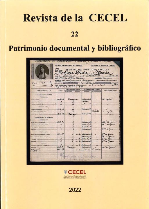 REVISTA CECEL-PATRIMONIO DOCUMENTAL Y BIBLIOGRÁFICO