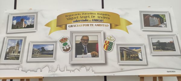 HOMENAJE A DON MIGUEL ÁNGEL ANDRÉS MOLINERO, DIRECTOR GERENTE DEL HOSPITAL UNIVERSITARIO DE GETAFE POR SU JUBILACIÓN