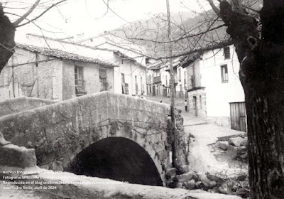 HISTORIAS DE TORNAVACAS (XIII): EL PUENTE CIMERO EN LOS PRIMEROS AÑOS DE LA DÉCADA DE 1970