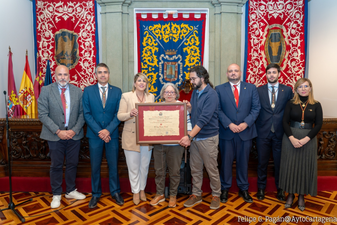 JUAN ANDREU POVEDA, MEDALLA DE ORO DE CARTAGENA A TÍTULO PÓSTUMO