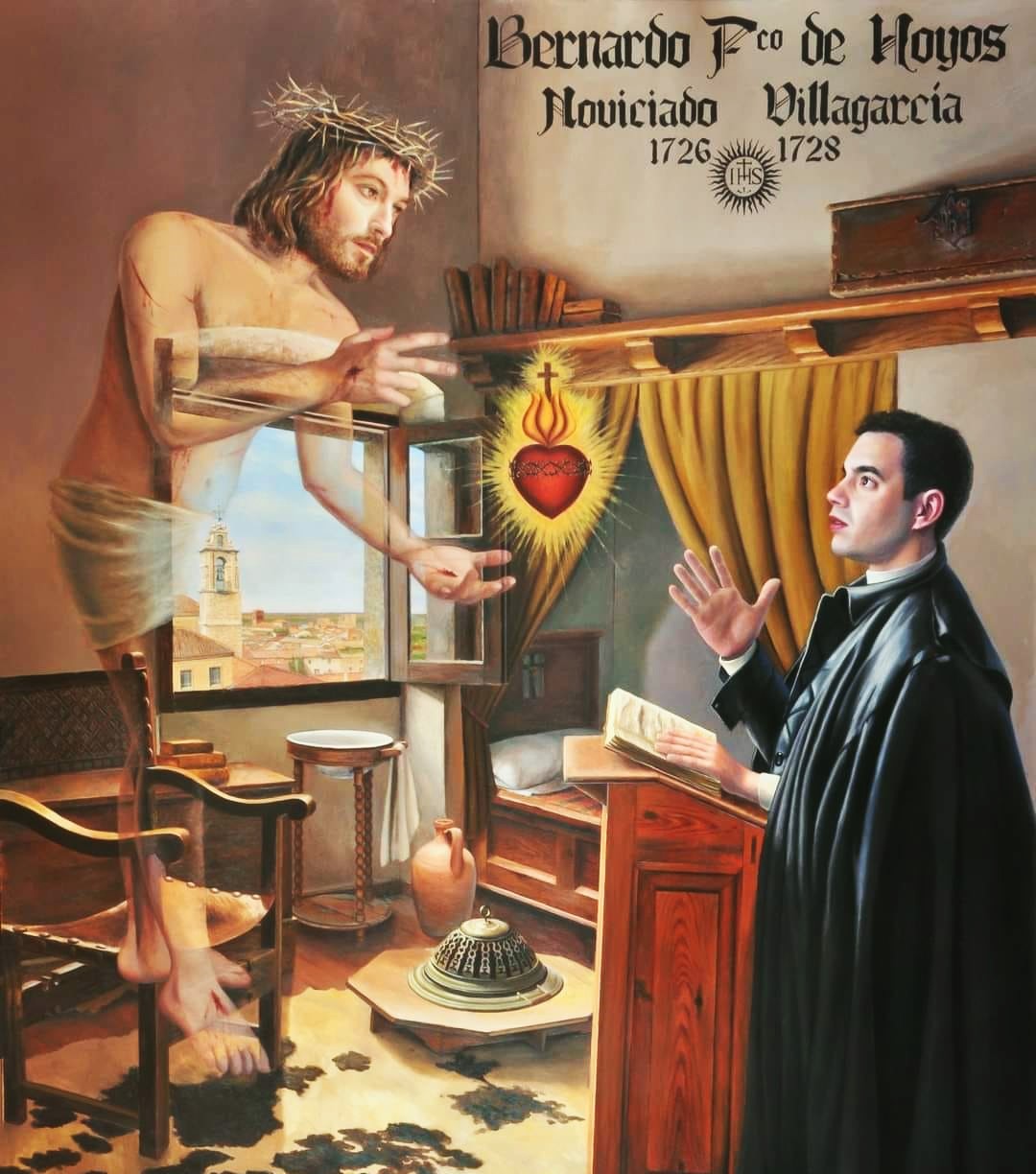 BEATO FRAY BERNARDO DE HOYOS, PRIMER4 DISCIPULO DEL SAGRADO CORAZÓN DE JESÚS.