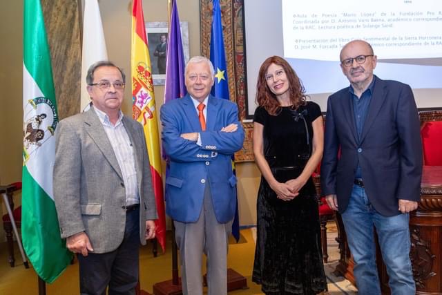 PRESENTACIÓN DEL LIBRO “GUÍA SENTIMENTAL DE LA SIERRA HORCONERA” EN LA REAL ACADEMIA DE CÓRDOBA