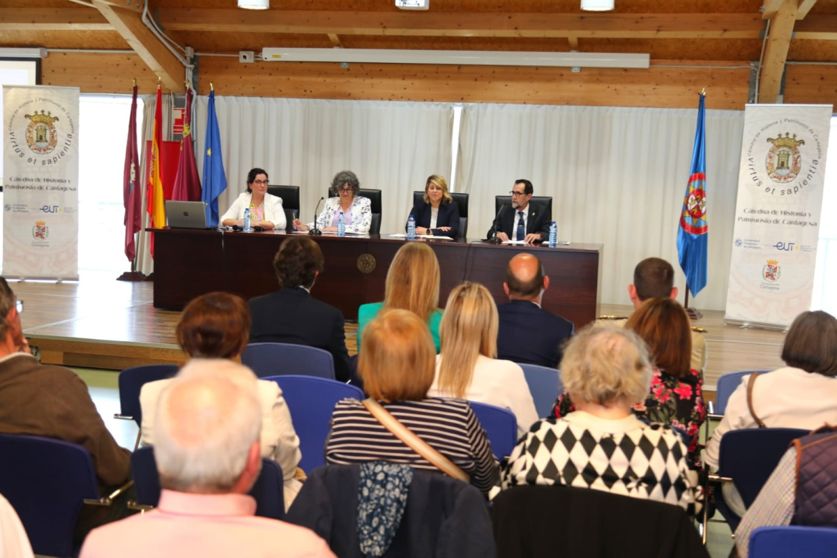 INAUGURA LA CÁTEDRA DE HISTORIA Y PATRIMONIO. CONFERENCIA MAGISTRAL SOBRE LAS PRIMERAS ACTUACIONES DEL TRIBUNAL DE LA INQUISICIÓN DE LA DIÓCESIS DE CARTAGENA