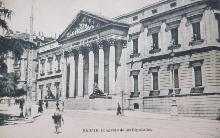 EFEMÉRIDES EL ALCALDE DE CHICLANA EN EL CONGRESO DE LOS DIPUTADOS EN DEFENSA DE LA CARRACA