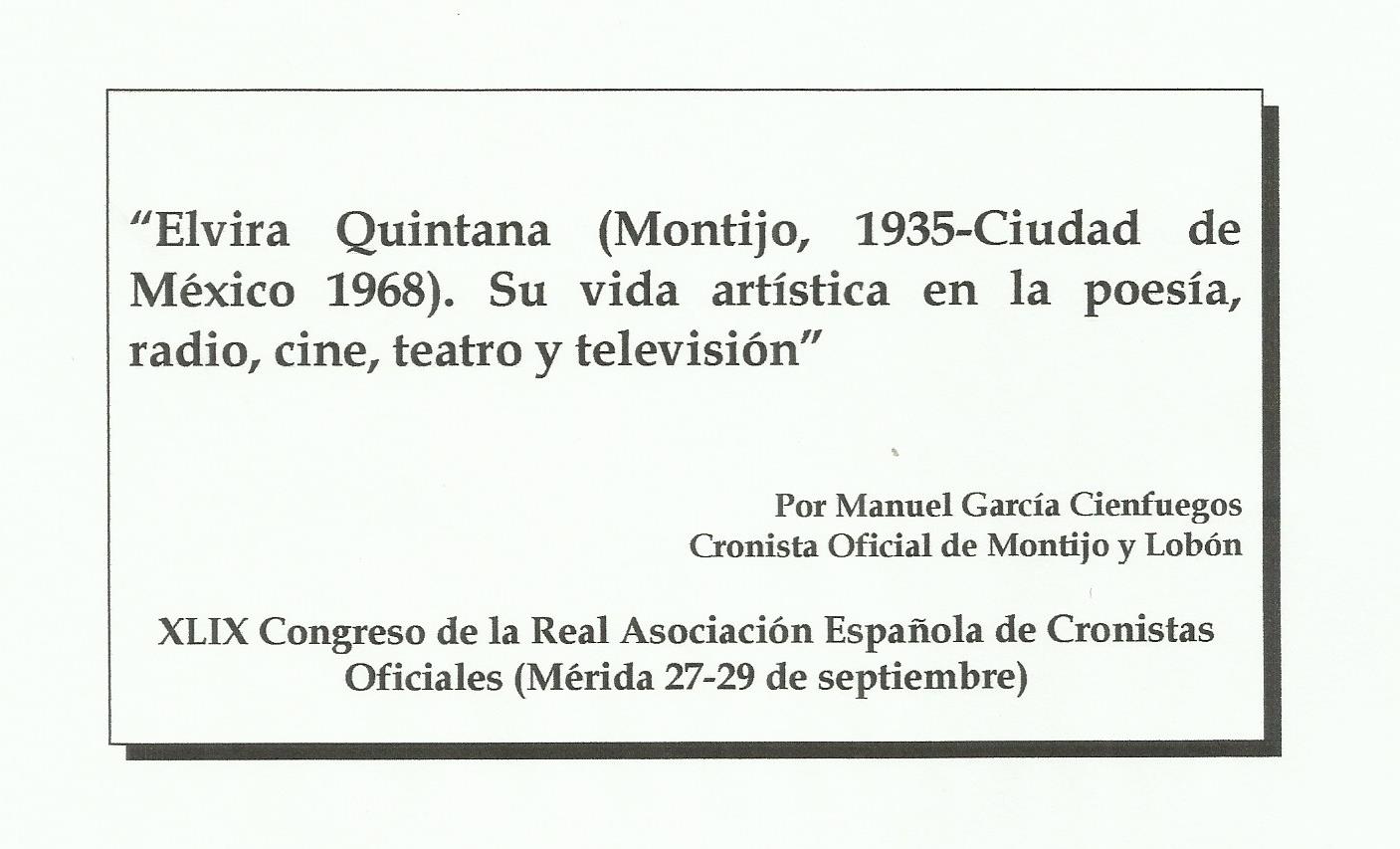 49 CONGRESO DE LA REAL ASOCIACIÓN ESPAÑOLA DE CRONISTAS OFICIALES