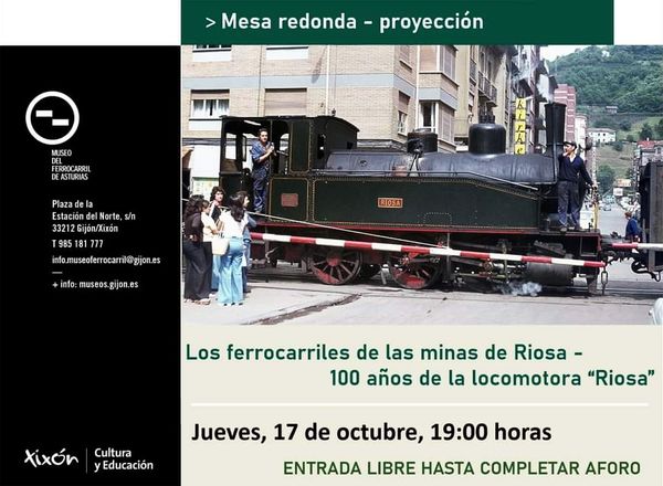 MESA REDONDA- CHARLA Y PROYECCIÓN SOBRE LOS FERROCARRILES