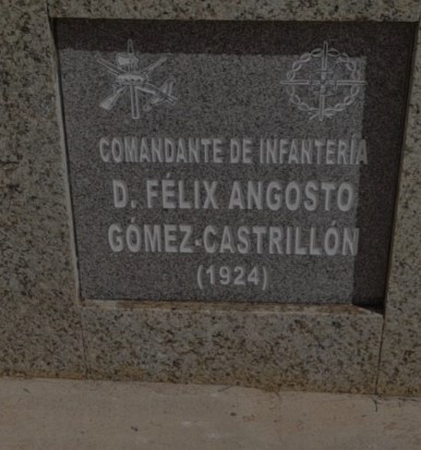 CENTENARIO HOMENAJE AL MILITAR DE ARANJUEZ, FÉLIX ANGOSTO GÓMEZ-CASTRILLÓN