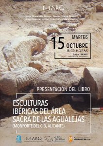 MONFORTE DEL CID, TERRITORIO REFERENTE EN ESCULTURA IBÉRICA, ACOGE LA PRESENTACIÓN DE UN NUEVO LIBRO.