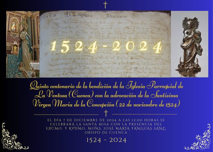 ANIVERSARIO DEL QINTO CENTENARIO DE LA BENDICIÓN DE LA IGLESIA PARROQUIAL