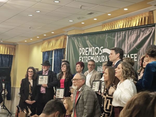 GALA DE LA TREINTA Y CINCO EDICIÓN DE LOS PREMIOS EXTREMADURA EN GETAFE.