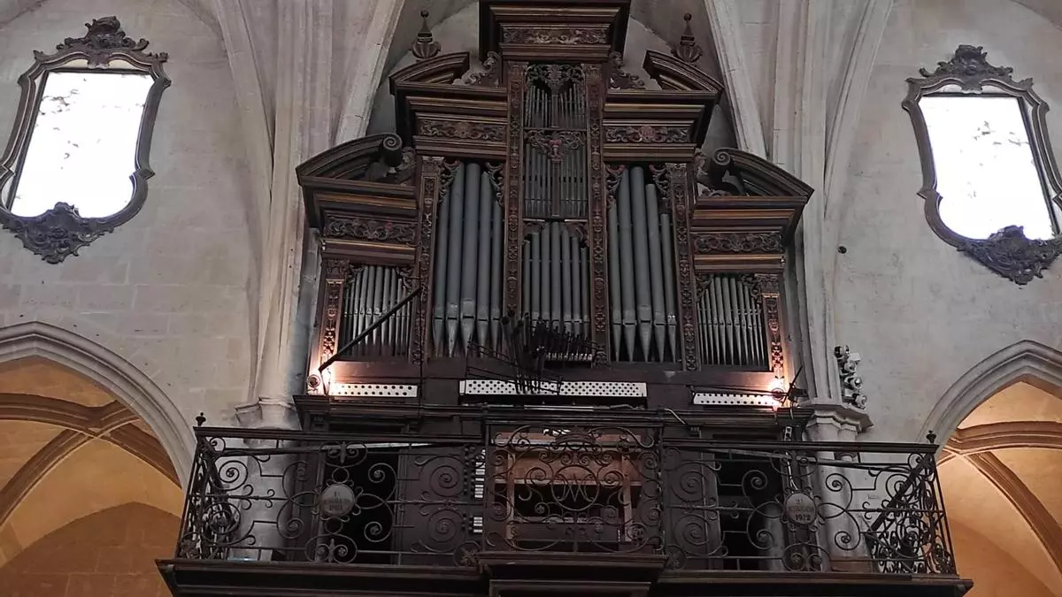 UNA RESTAURACIÓN «NECESARIA» PARA EL ÓRGANO DE LA BASÍLICA DE SANTA MARÍA DE ALICANTE